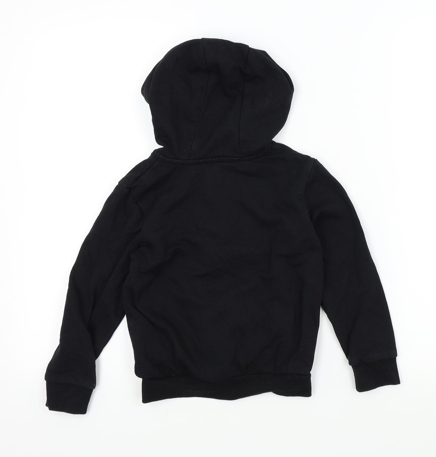 George Girls Black   Cardigan Hoodie Size 5-6 Years