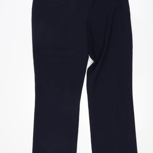 Debenhams Womens Blue   Trousers  Size 14 L27 in