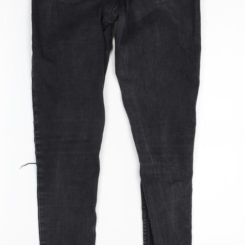 Topshop Womens Black  Denim Jegging Jeans Size 28 in L28 in