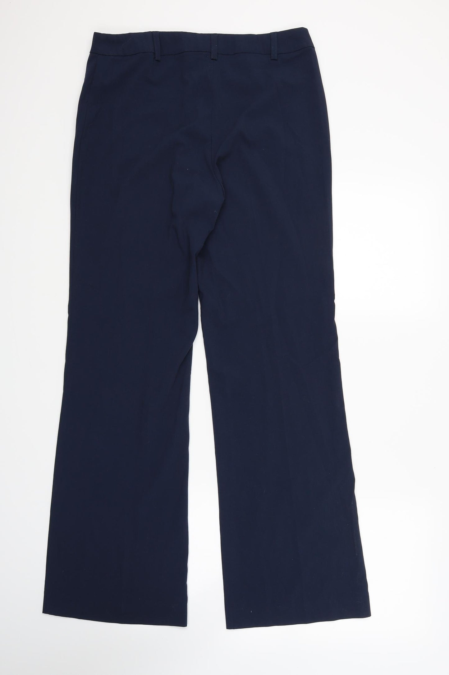 Preworn Womens Blue   Trousers  Size 12 L28 in