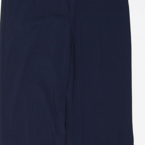 Preworn Womens Blue   Trousers  Size 12 L28 in