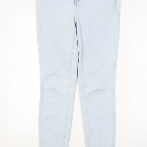 TU Womens Blue  Denim Skinny Jeans Size 12 L28 in