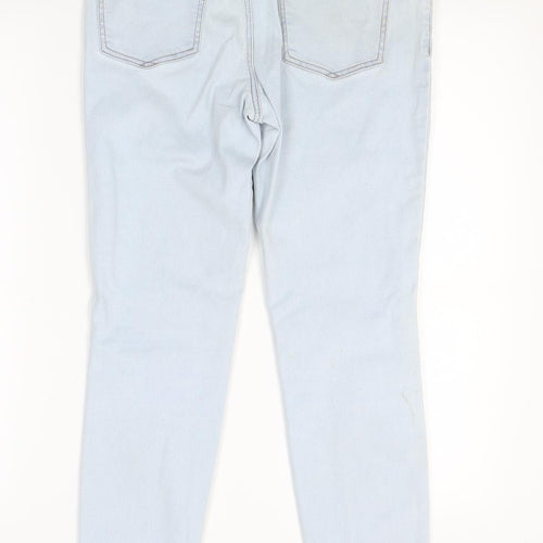 TU Womens Blue  Denim Skinny Jeans Size 12 L28 in