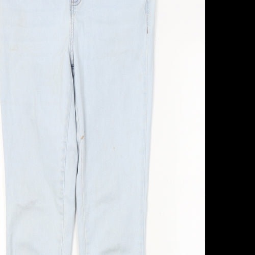 TU Womens Blue  Denim Skinny Jeans Size 12 L28 in