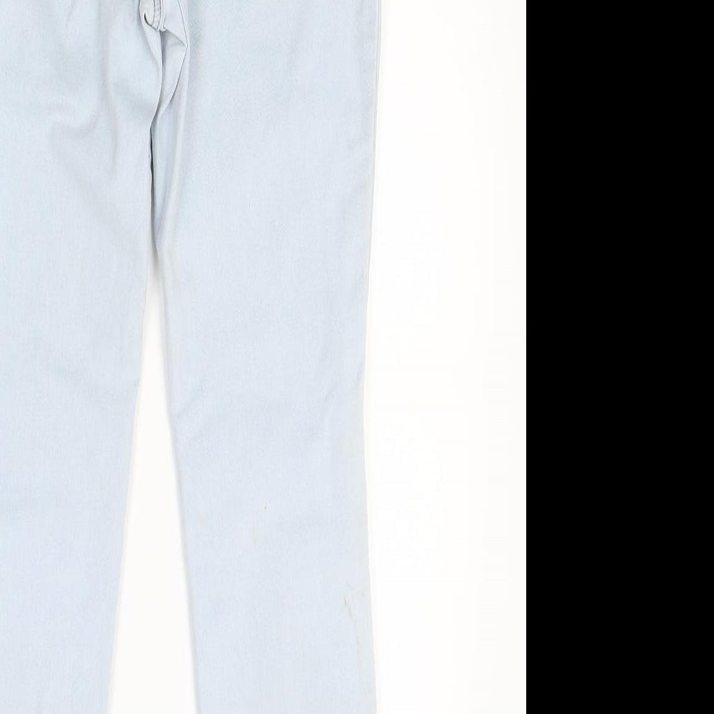 TU Womens Blue  Denim Skinny Jeans Size 12 L28 in