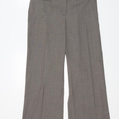 Marks and Spencer Womens Brown   Trousers  Size 14 L26 in