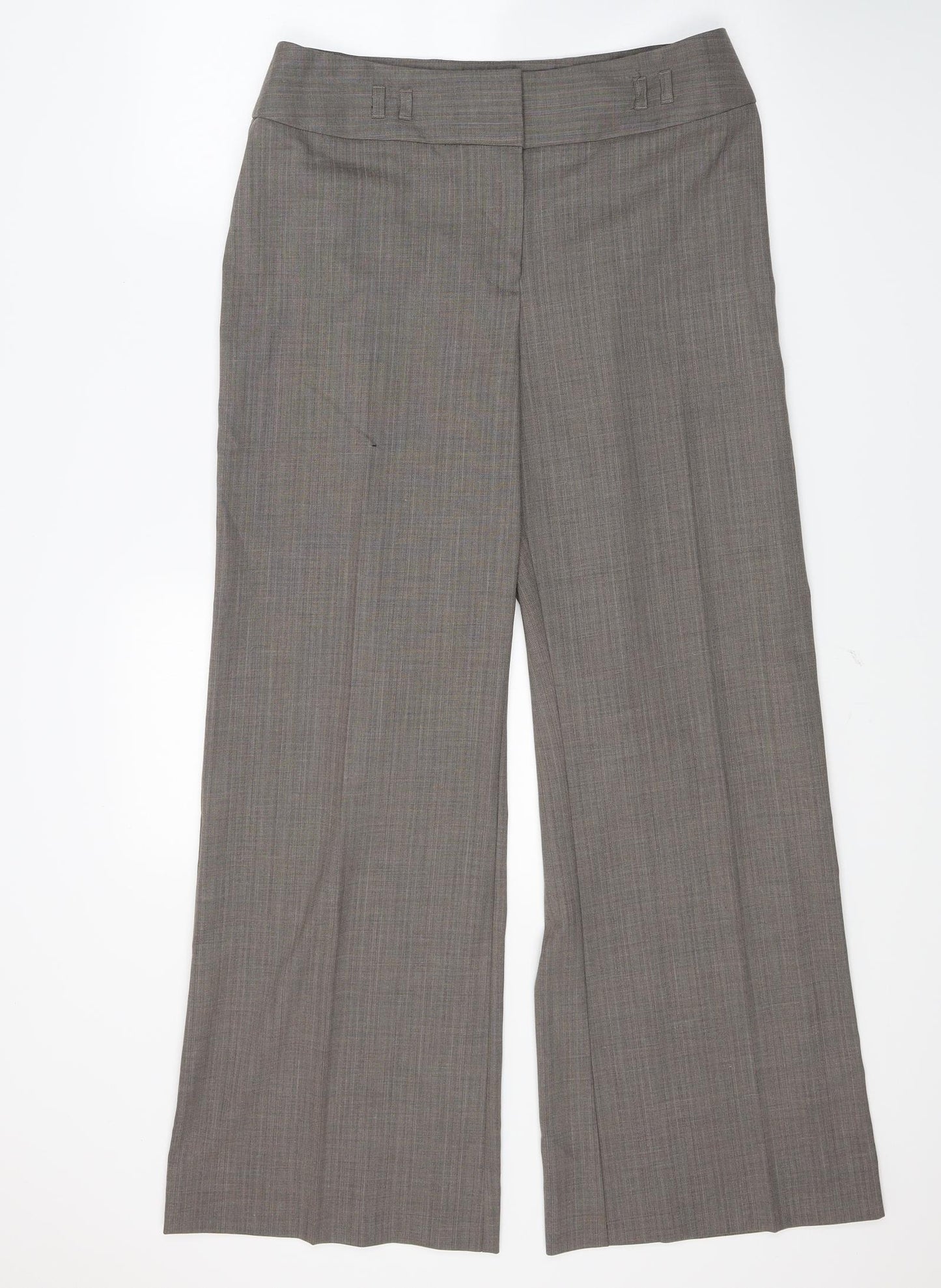 Marks and Spencer Womens Brown   Trousers  Size 14 L26 in