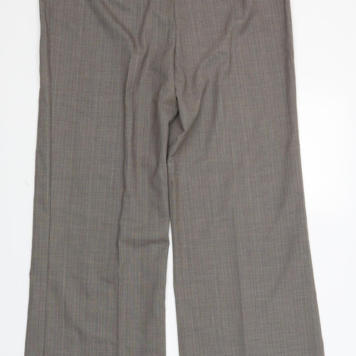 Marks and Spencer Womens Brown   Trousers  Size 14 L26 in