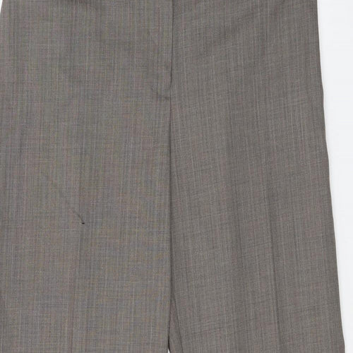 Marks and Spencer Womens Brown   Trousers  Size 14 L26 in