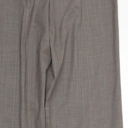 Marks and Spencer Womens Brown   Trousers  Size 14 L26 in