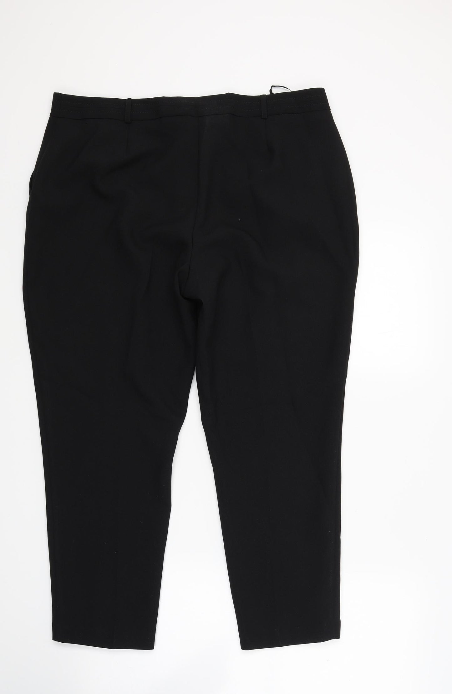 Primark Womens Black   Capri Trousers Size 16 L23 in