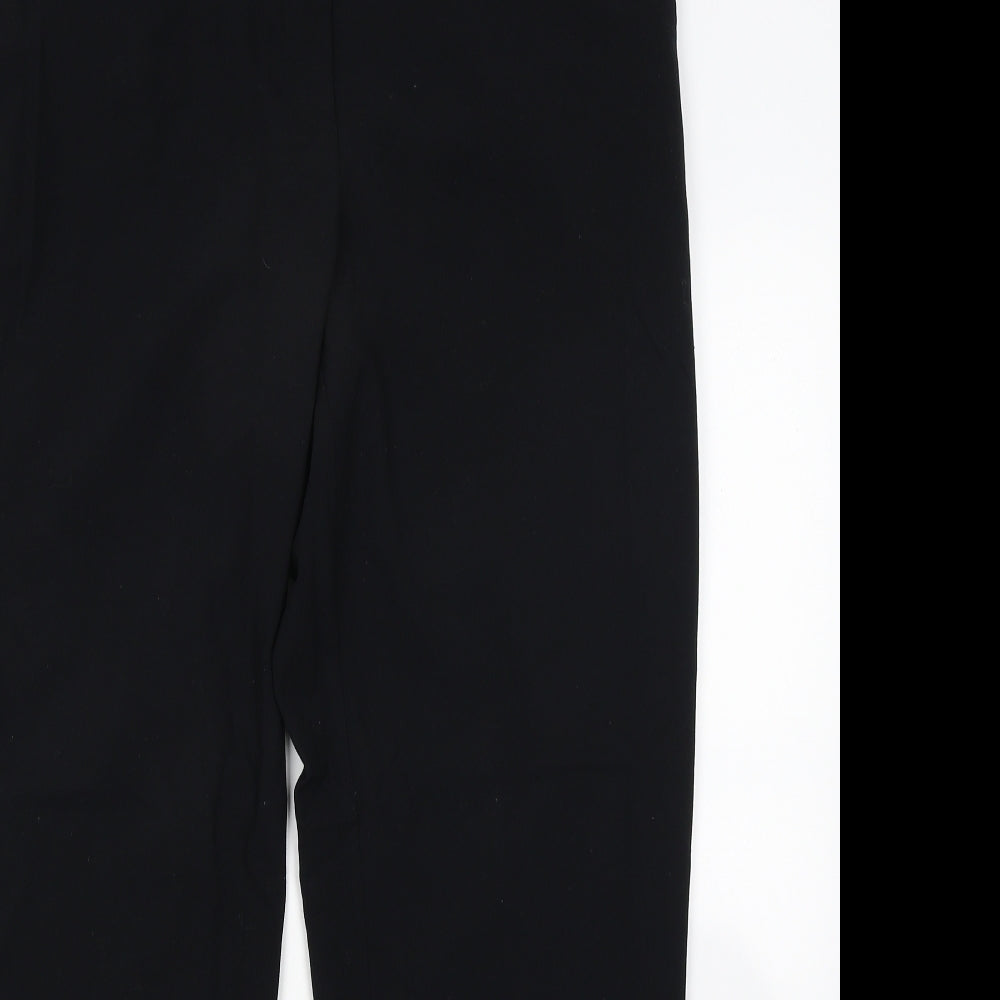 Marks and Spencer Womens Black   Trousers  Size 16 L28 in