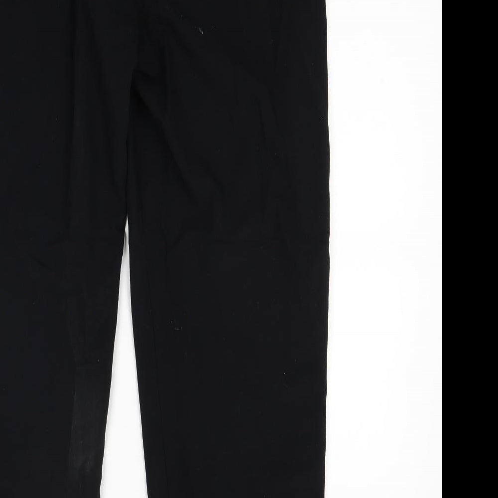 Marks and Spencer Womens Black   Trousers  Size 16 L28 in