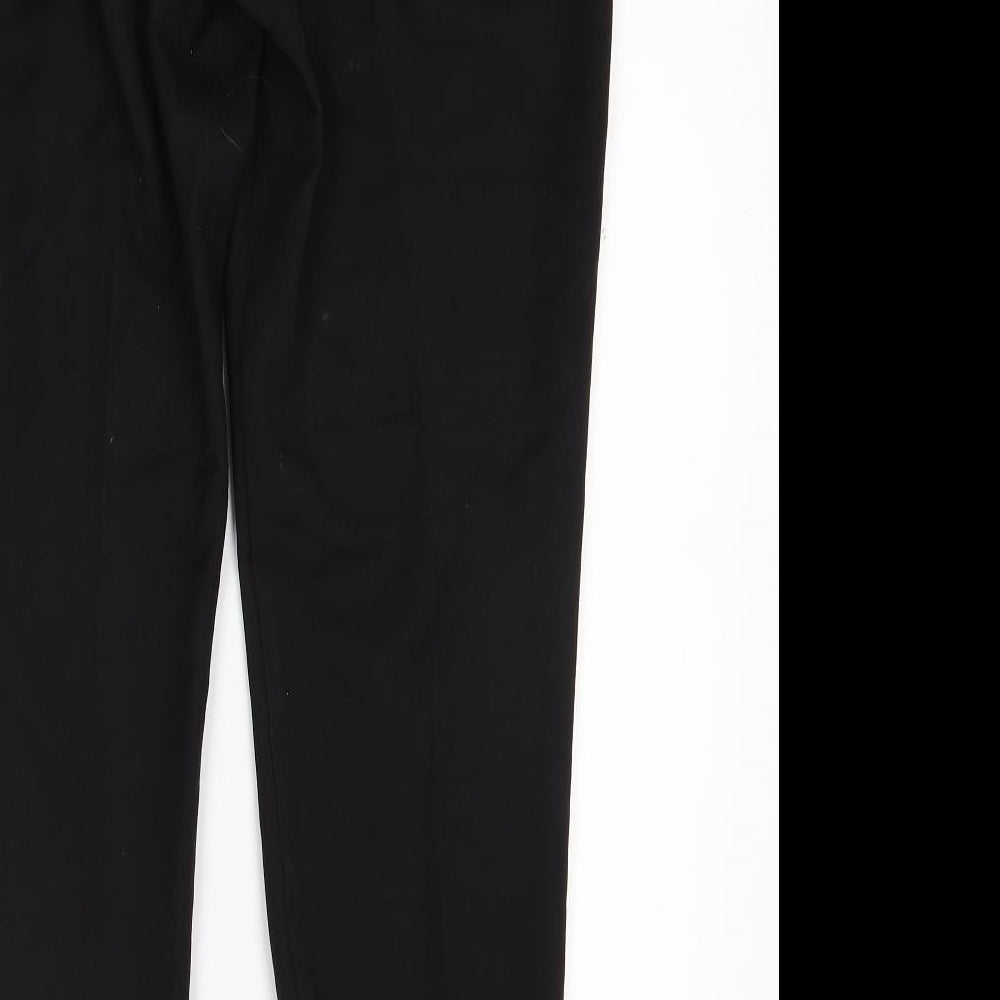 Wallis Womens Black   Trousers  Size 12 L28 in