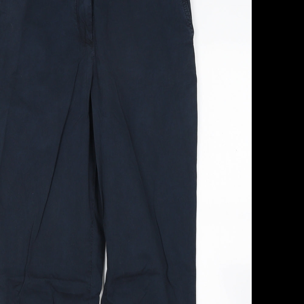 Marks and Spencer Womens Blue   Trousers  Size 10 L28 in