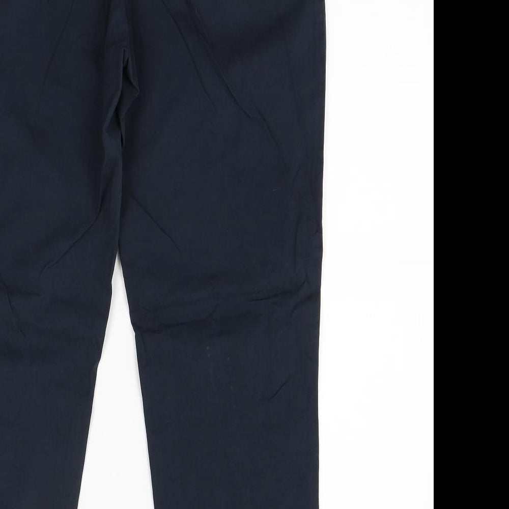 Marks and Spencer Womens Blue   Trousers  Size 10 L28 in