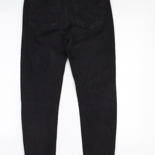 Marks and Spencer Womens Black  Denim Skinny Jeans Size 10 L27 in