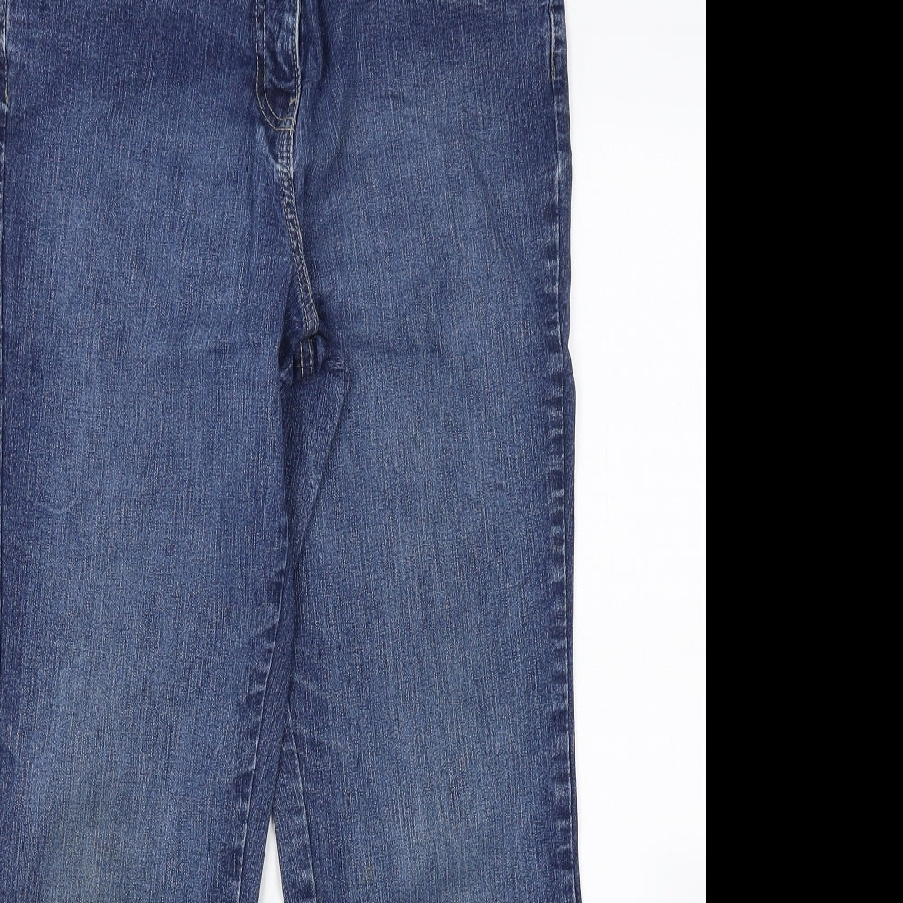 Papaya Womens Blue  Denim Bootcut Jeans Size 12 L25 in