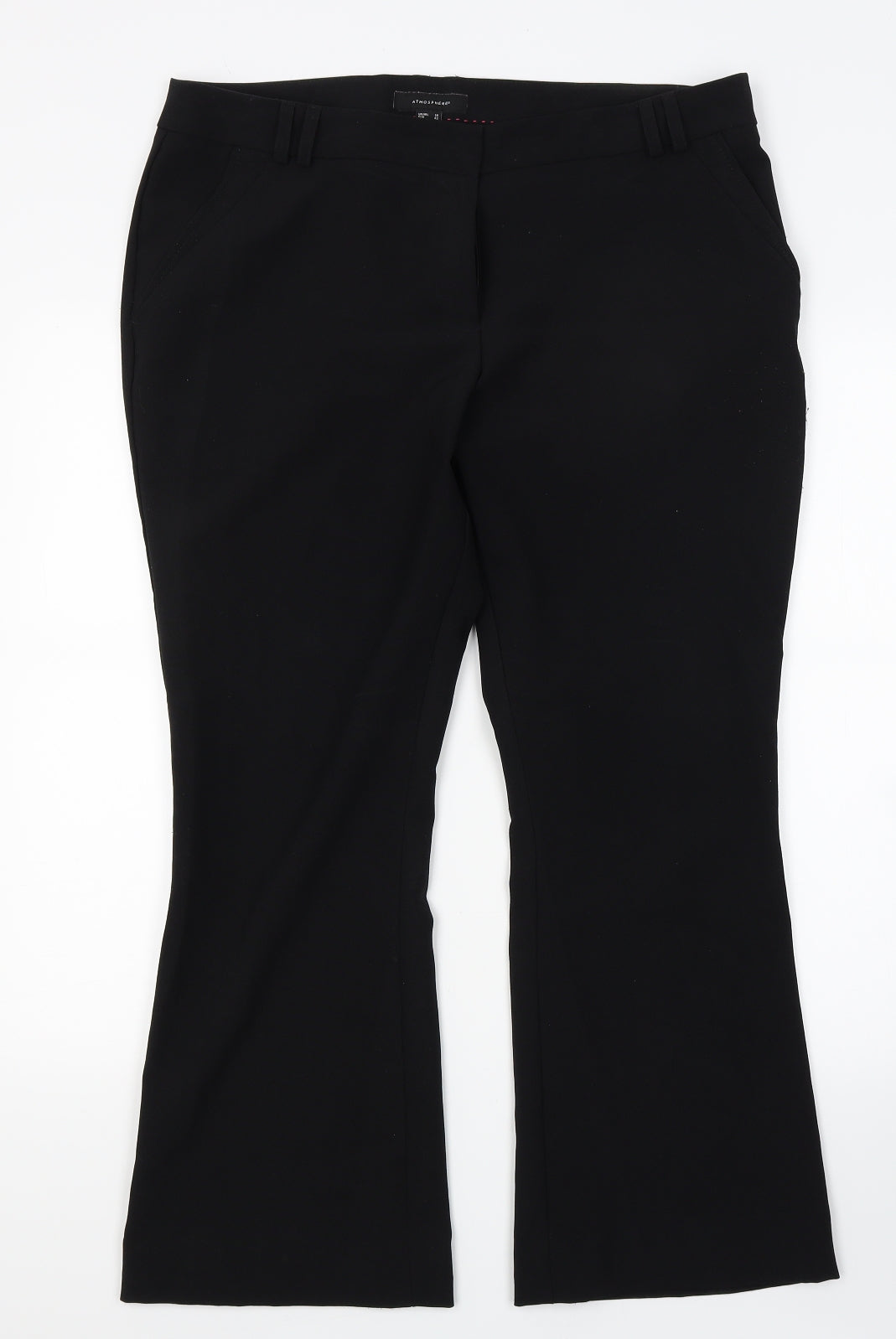 Atmosphere Womens Black   Trousers  Size 14 L25 in