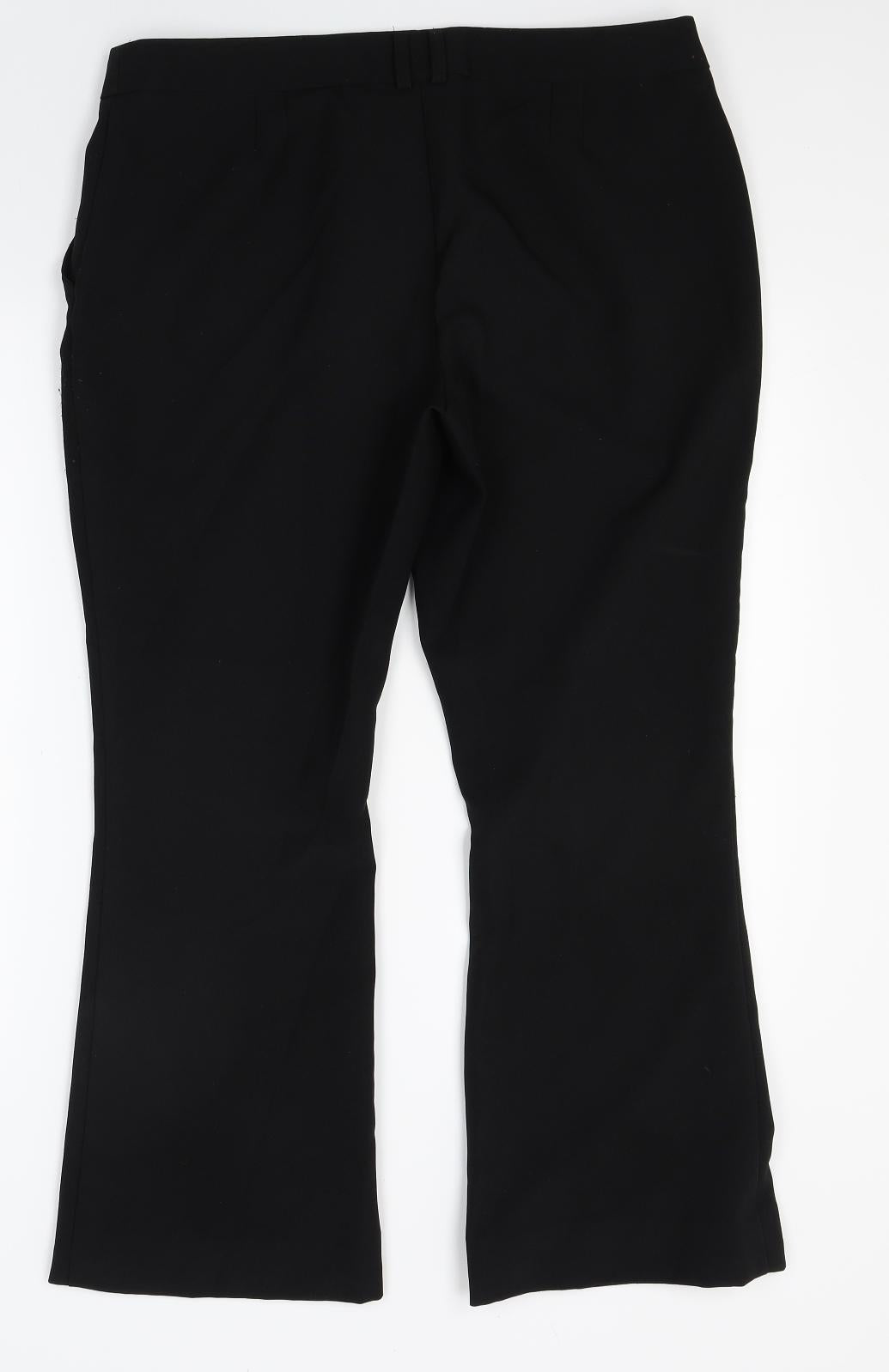 Atmosphere Womens Black   Trousers  Size 14 L25 in
