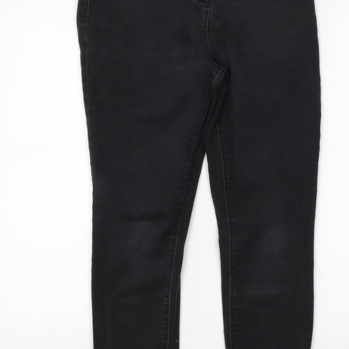 Papaya Womens Black  Denim Jegging Jeans Size 12 L27 in