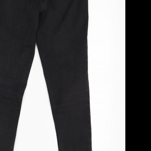 Papaya Womens Black  Denim Jegging Jeans Size 12 L27 in