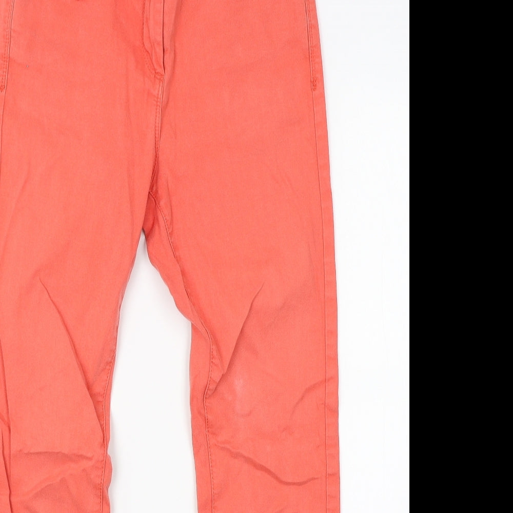 Marks and Spencer Womens Orange  Denim Skinny Jeans Size 10 L27 in