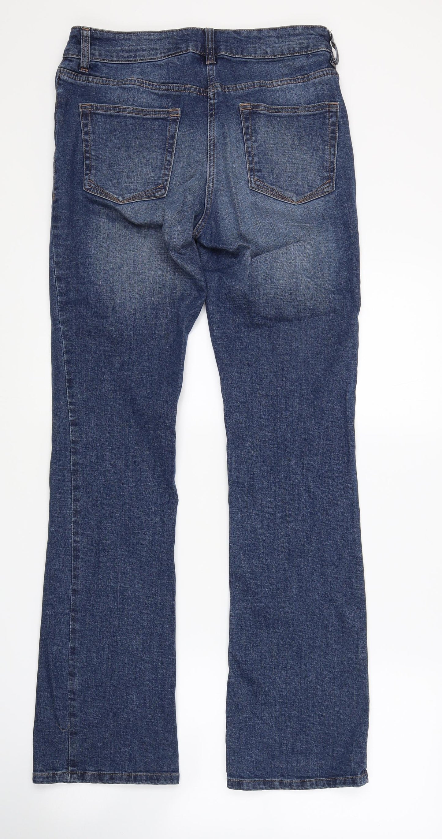NEXT Womens Blue  Denim Bootcut Jeans Size 10 L29 in
