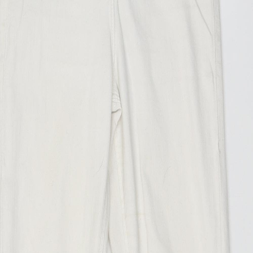 Topshop Womens White  Denim Jegging Jeans Size 26 in L29 in