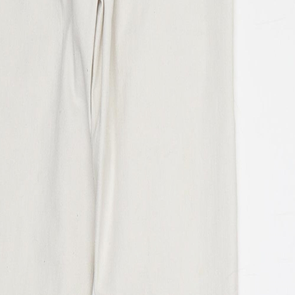 Topshop Womens White  Denim Jegging Jeans Size 26 in L29 in