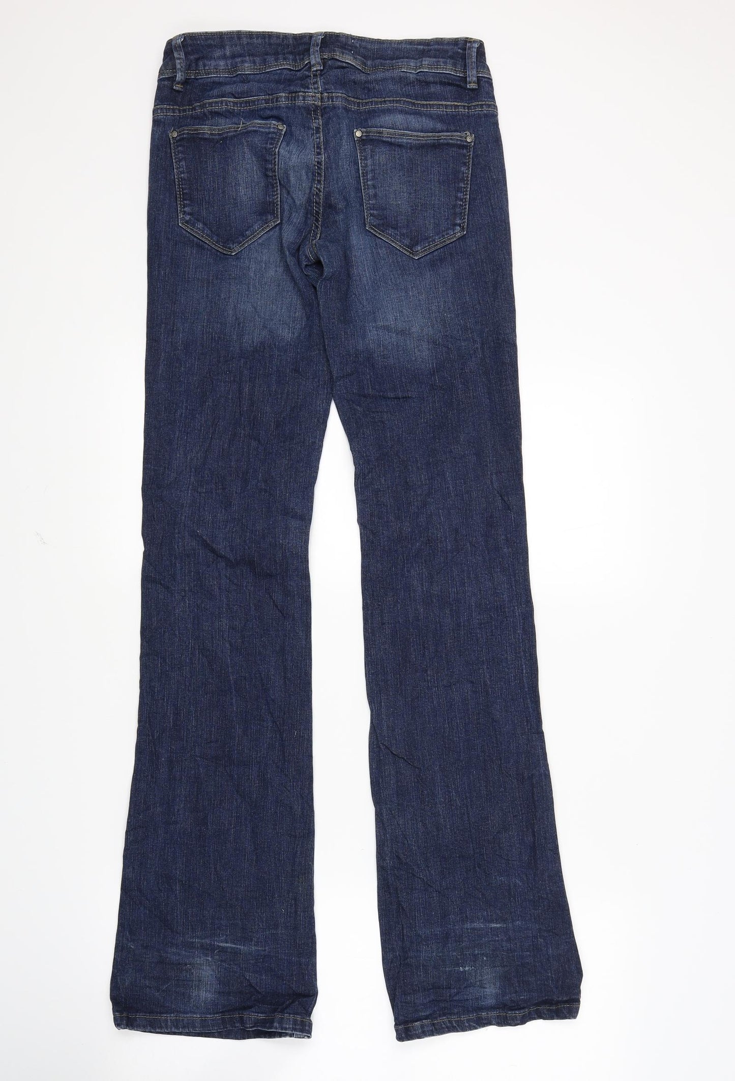 Trf Womens Blue  Denim Straight Jeans Size 8 L32 in