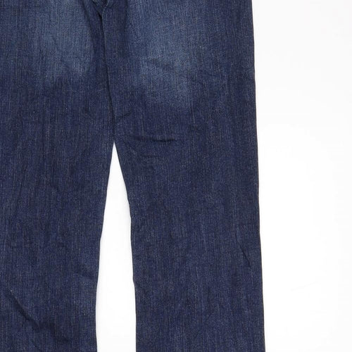 Trf Womens Blue  Denim Straight Jeans Size 8 L32 in