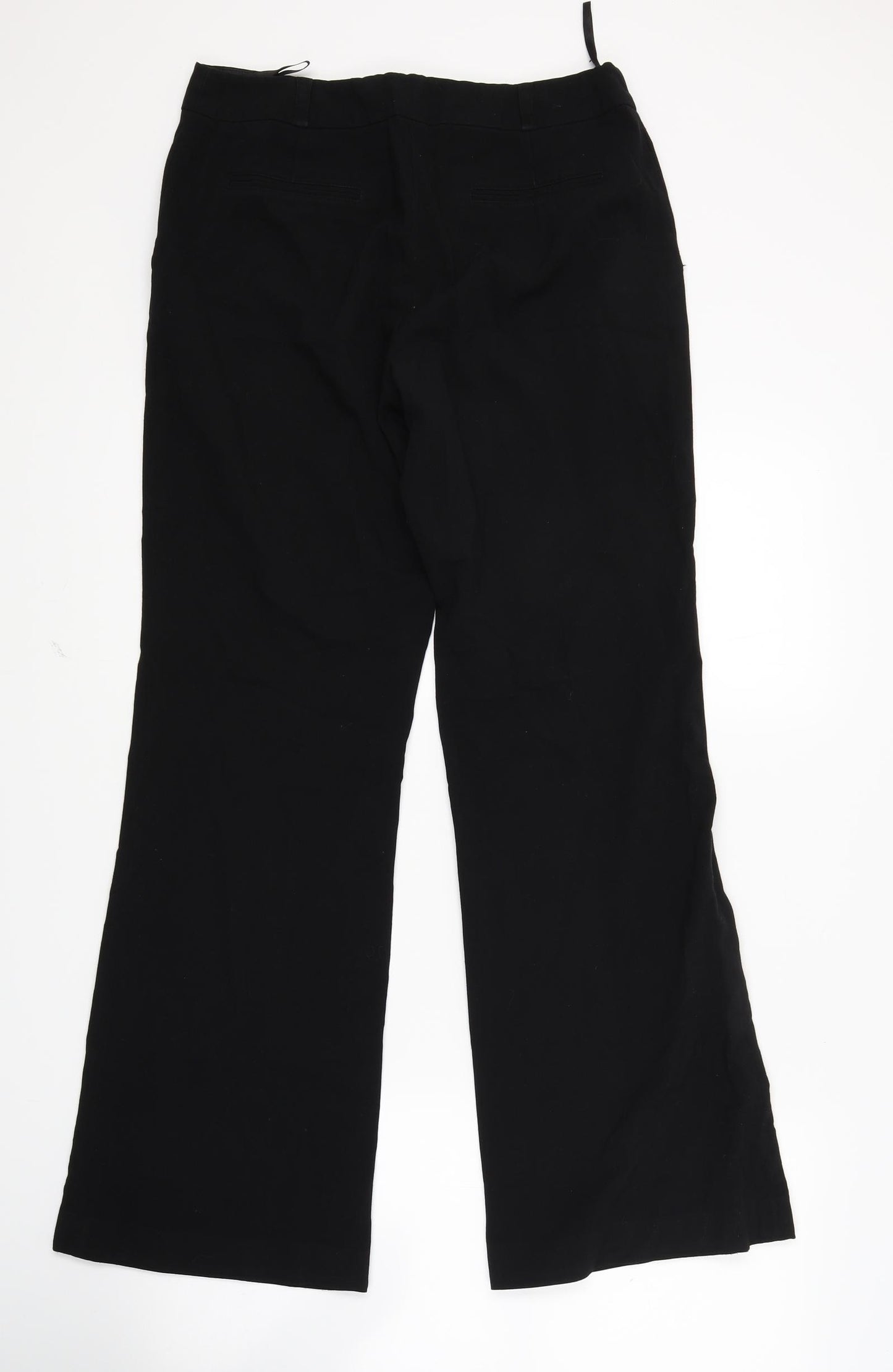 TU Womens Black   Trousers  Size 10 L28 in