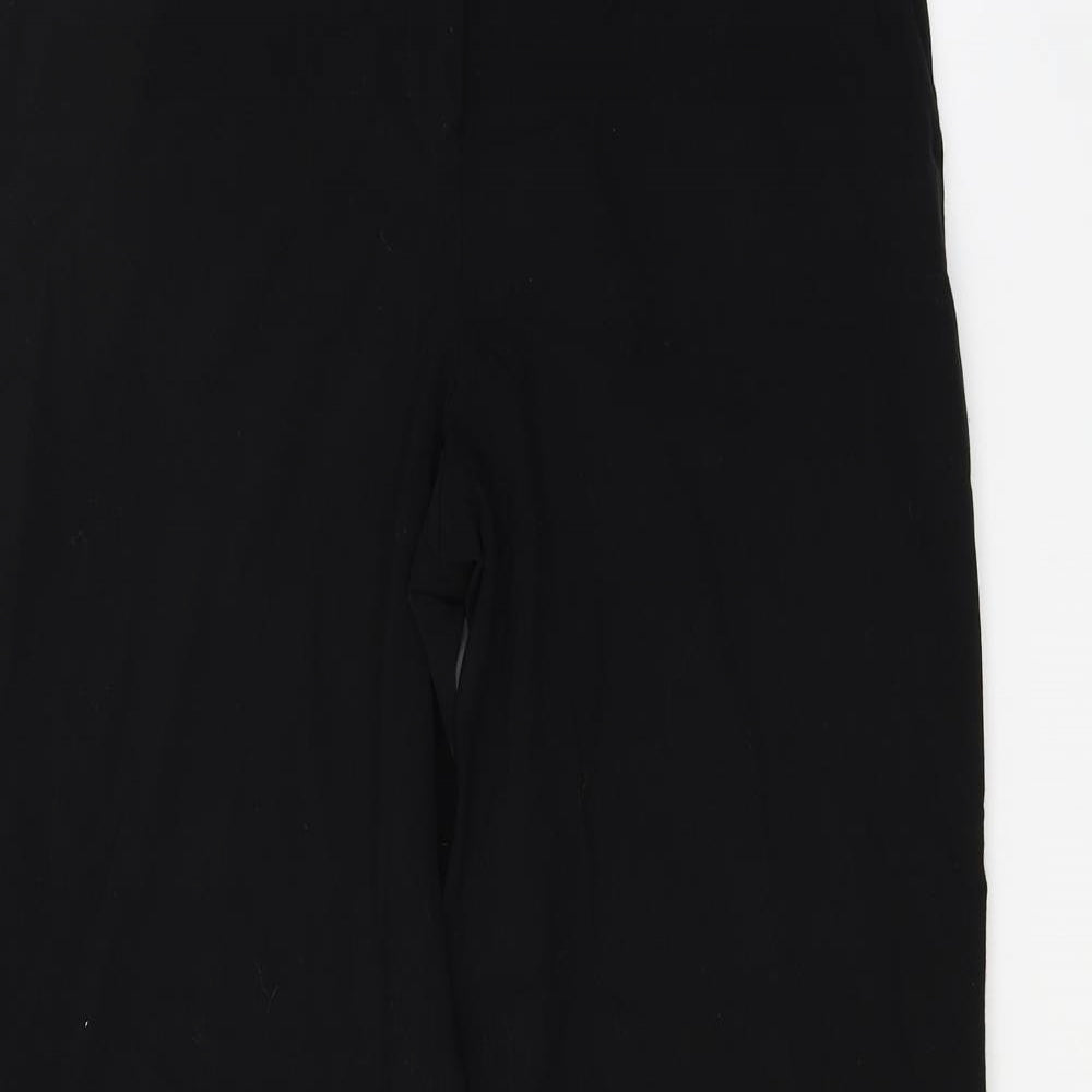 TU Womens Black   Trousers  Size 10 L28 in
