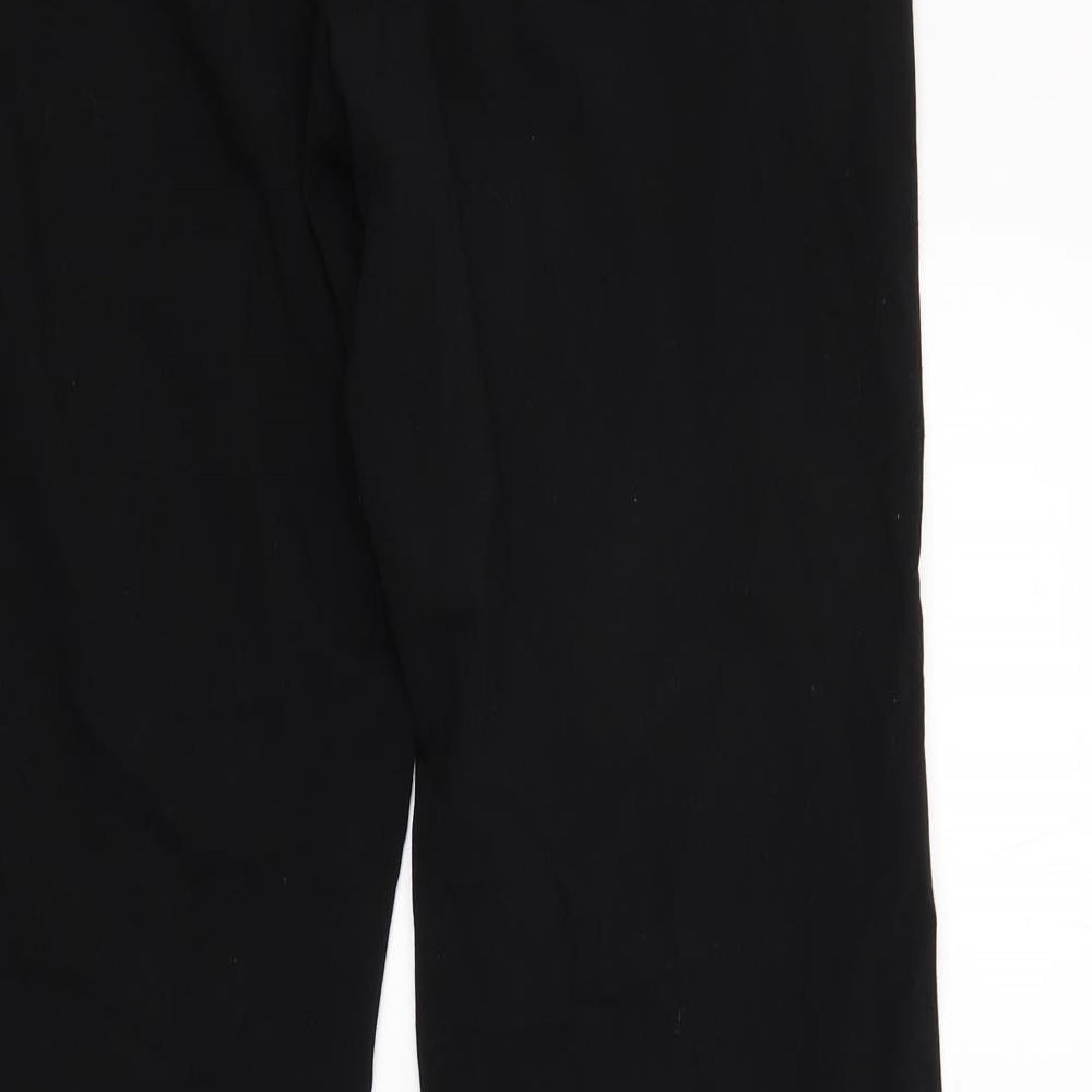 TU Womens Black   Trousers  Size 10 L28 in