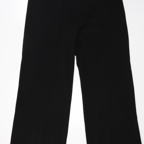 M&Co Womens Black   Trousers  Size 18 L28 in