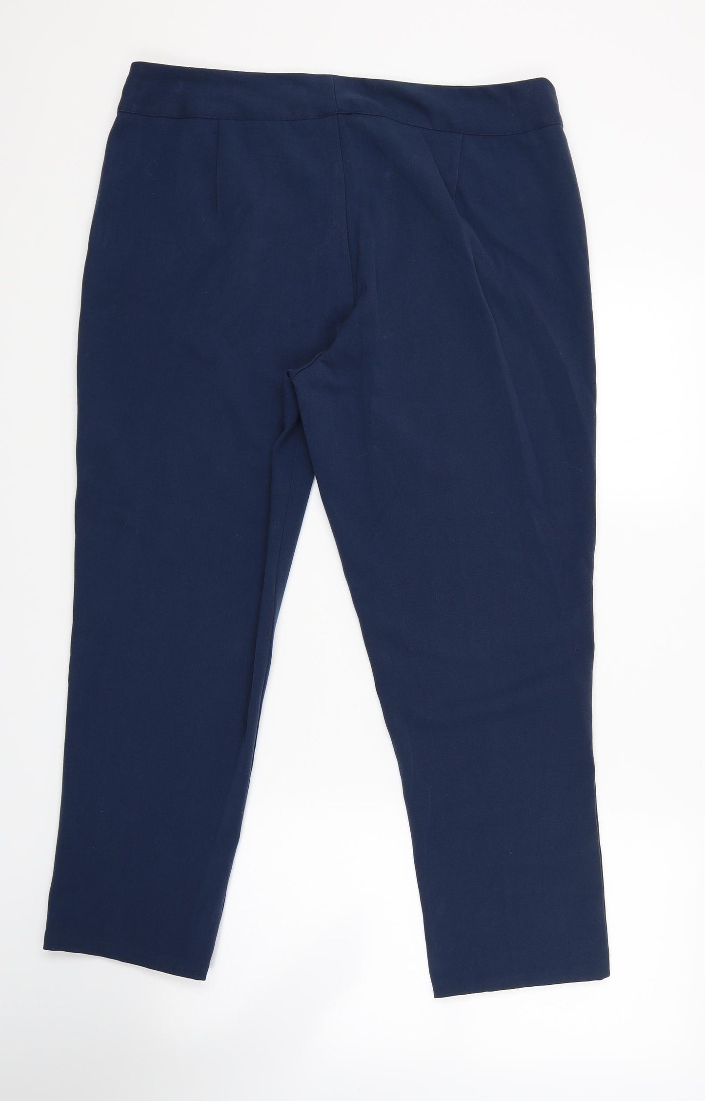 Klass Womens Blue   Capri Trousers Size 16 L23 in