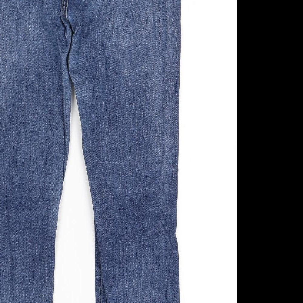 White Stuff Womens Blue  Denim Cropped Jeans Size 12 L21 in