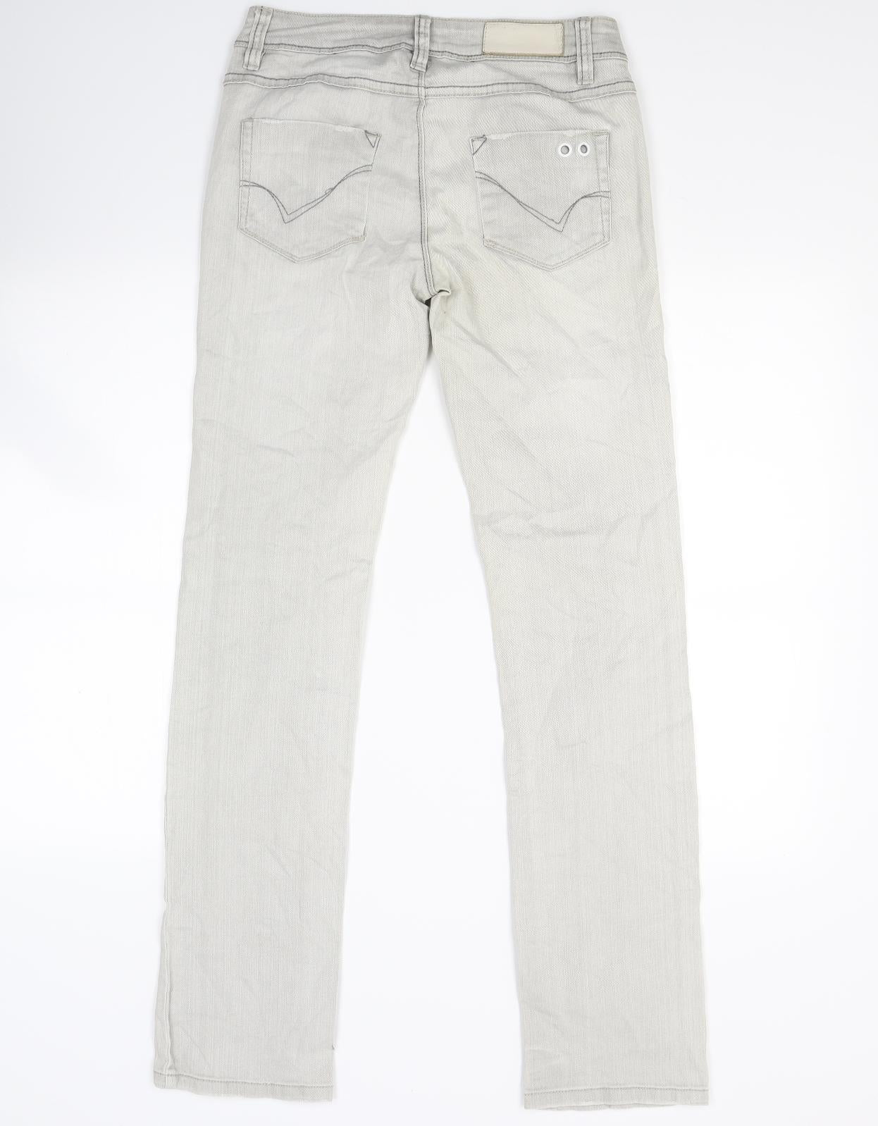 Only Womens Beige  Denim Straight Jeans Size 28 in L32 in