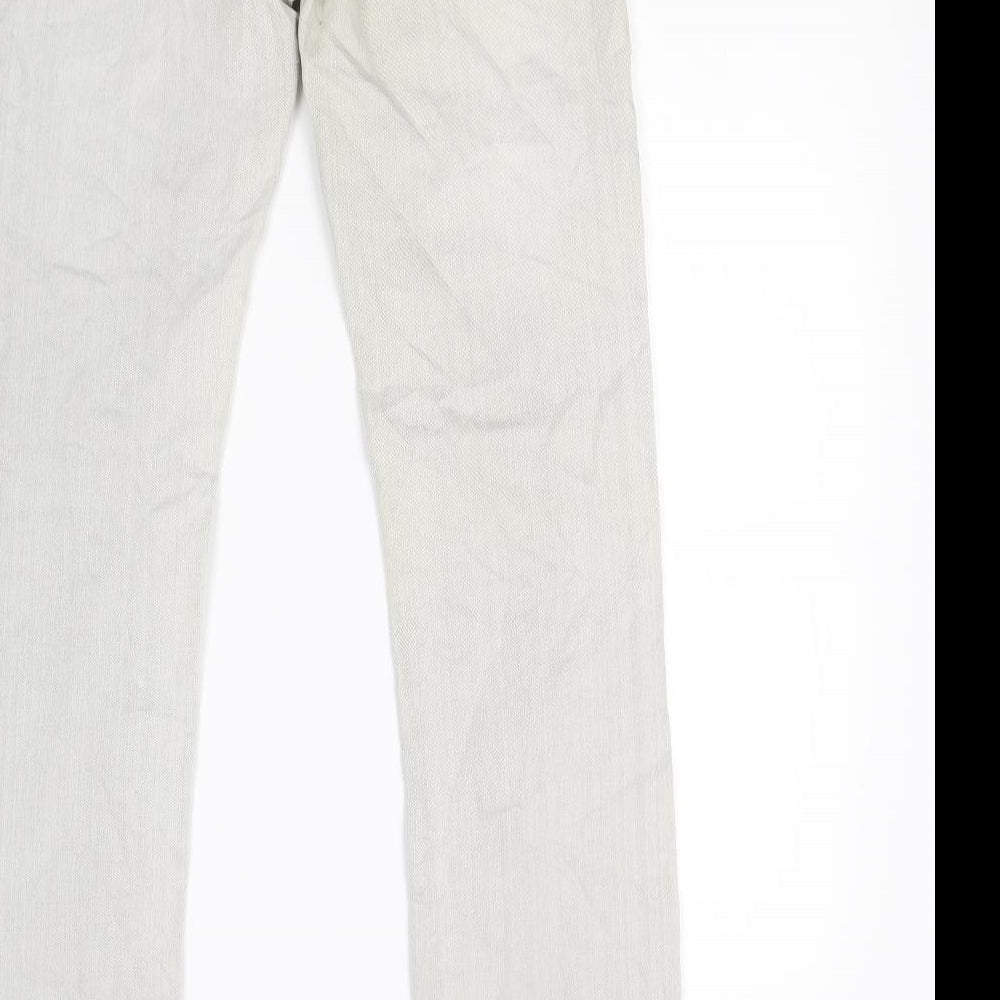 Only Womens Beige  Denim Straight Jeans Size 28 in L32 in