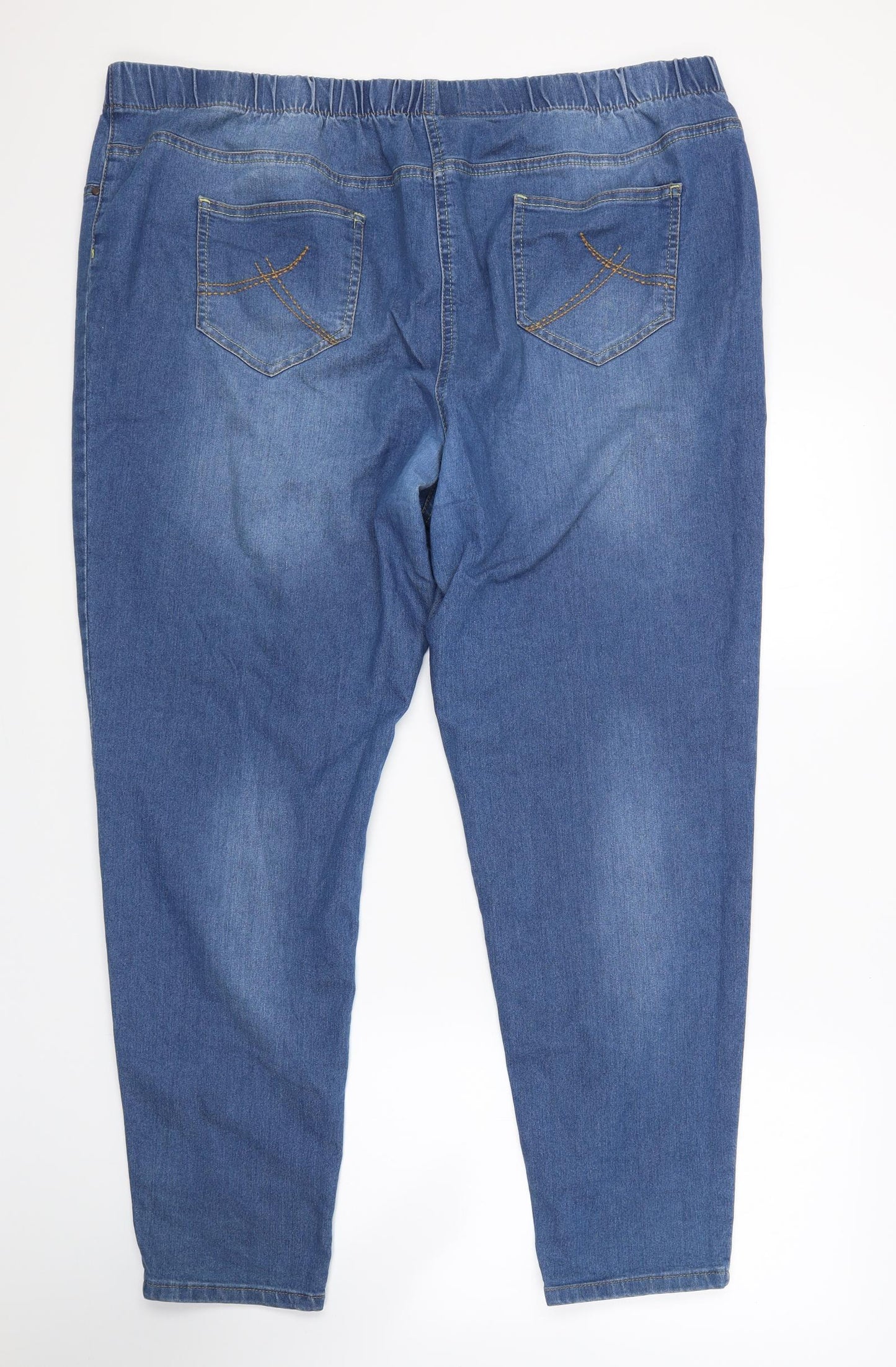 TU Womens Blue  Denim Jegging Jeans Size 24 L27 in