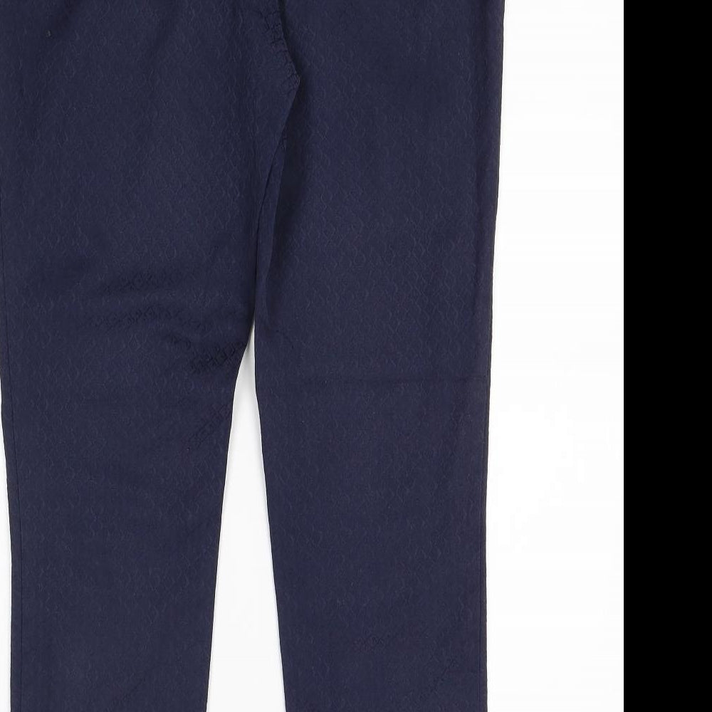 F&F Womens Blue   Trousers  Size 12 L26 in