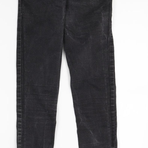 New Look Womens Black  Denim Jegging Jeans Size 8 L25 in