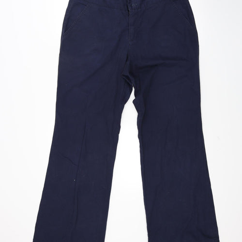 Jackpot Womens Blue   Chino Trousers Size 16 L30 in