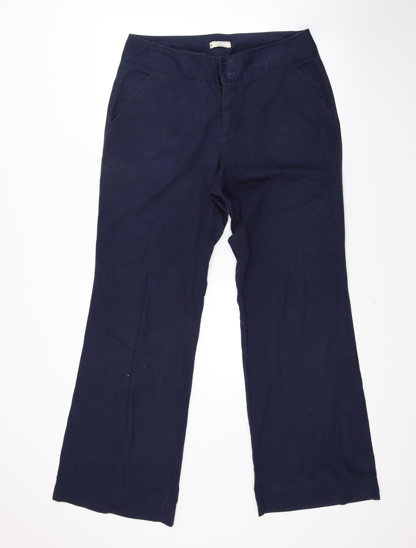 Jackpot Womens Blue   Chino Trousers Size 16 L30 in