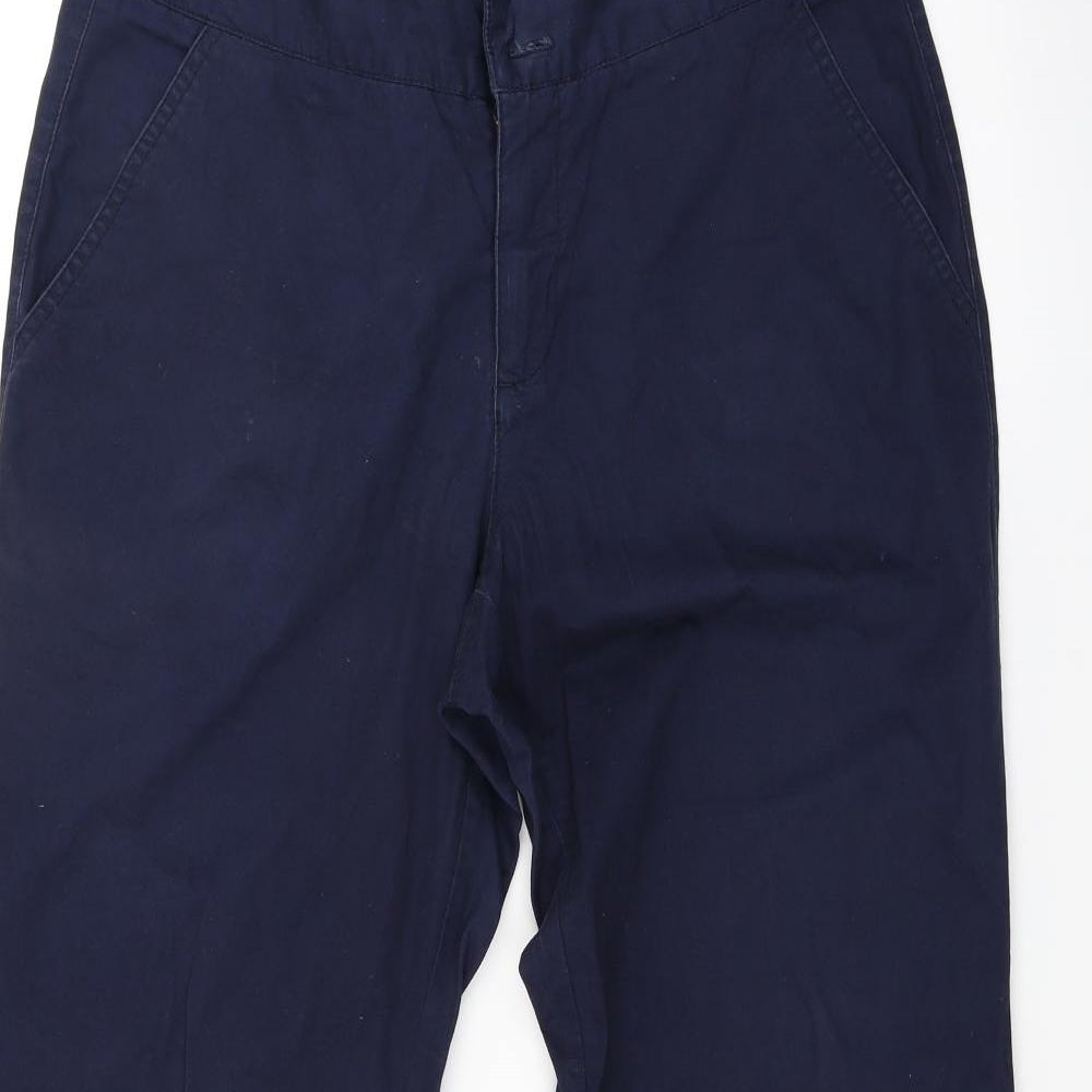 Jackpot Womens Blue   Chino Trousers Size 16 L30 in