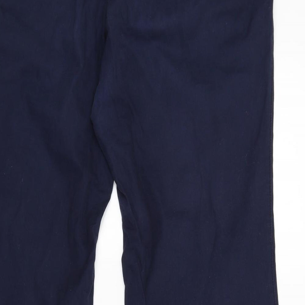 Jackpot Womens Blue   Chino Trousers Size 16 L30 in