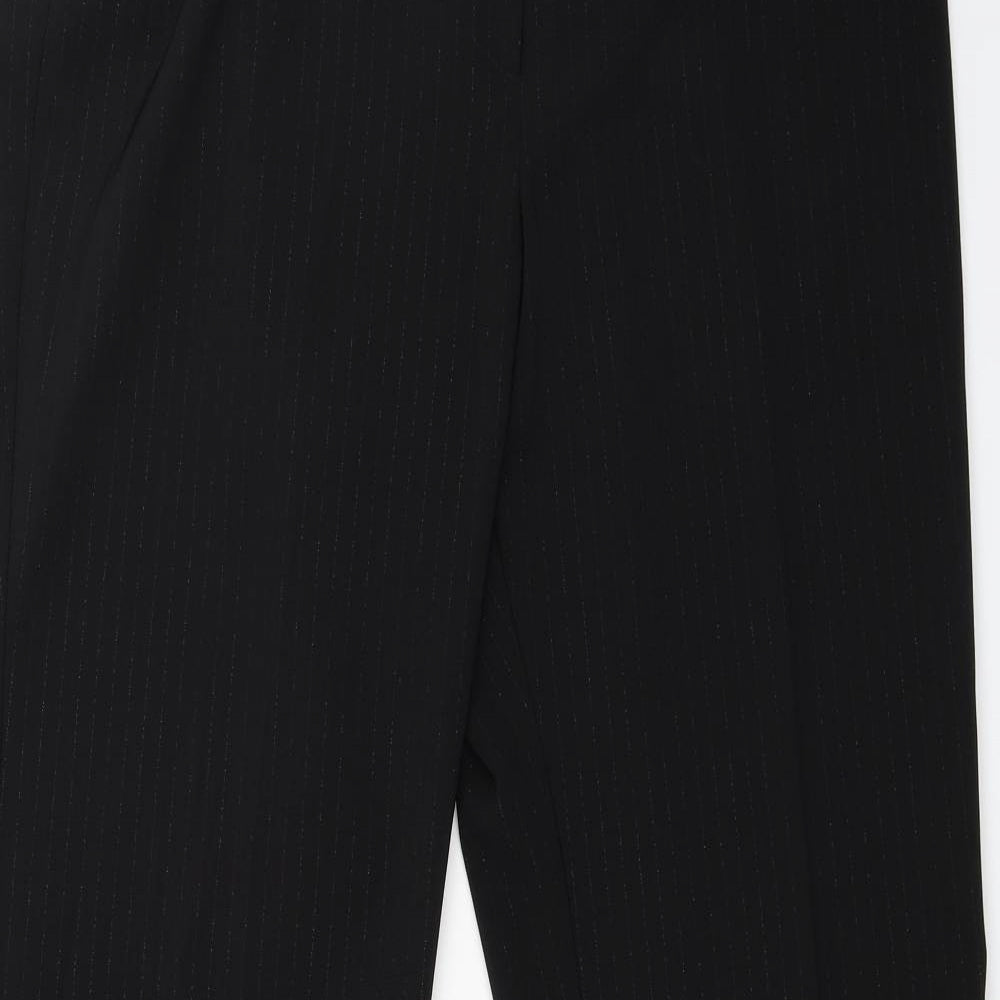 George Womens Black   Trousers  Size 16 L29 in