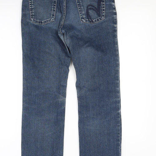 Peruna Womens Blue  Denim Skinny Jeans Size 8 L26 in