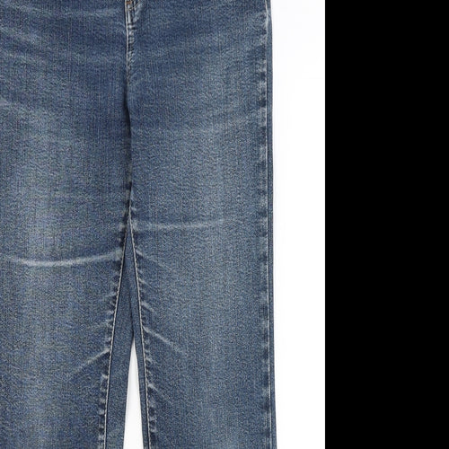 Peruna Womens Blue  Denim Skinny Jeans Size 8 L26 in